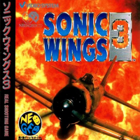 Sonic Wings 3 JP Neo Geo CD JP box art